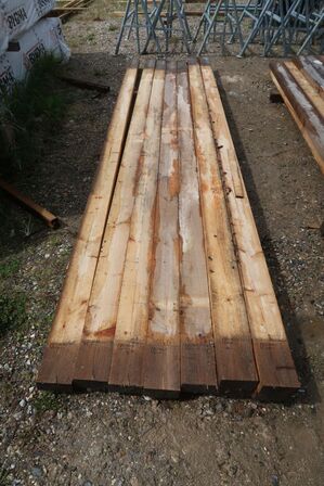 37,8 meter tømmer 63x130 mm