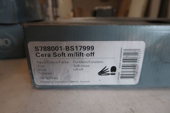 Toiletsæde Cera soft med soft close
