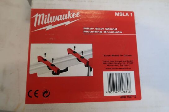 3 sæt beslag til Milwaukee. MSLA-1