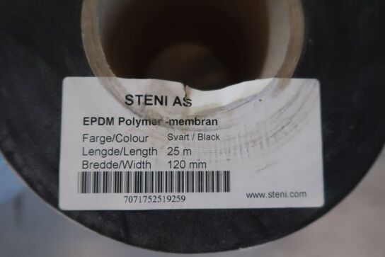 2x 25 meter EPDM polymer membran