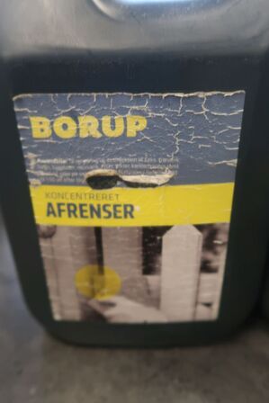 4x2,5 liter afrenser