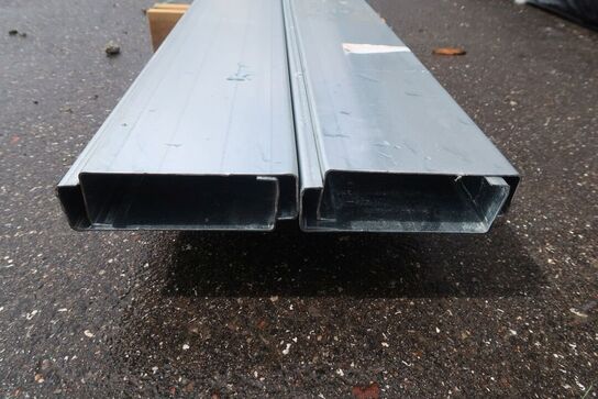 4 stk. stål profil