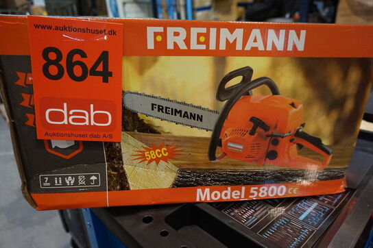 Freimann benzin kædesav 5800 58cc 20" sværd