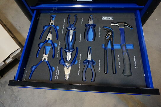 APEX Værktøjsvogn XXL Edittion Blue 7HS6G-Blue 