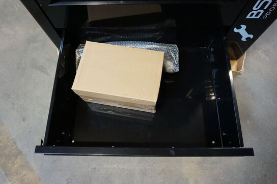 BSN Værktøjsvogn med 6 skuffer og sideskab. Inkl. 164 dele  værktøj 