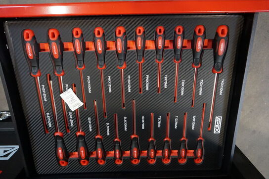 APEX Tool Professional Toolcart med arb. bord og overskabe 