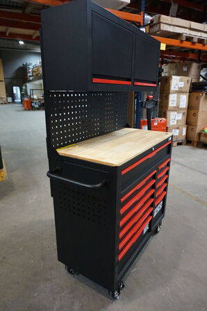 APEX Tool Professional Toolcart med arb. bord og overskabe 