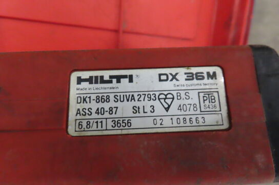 Sømpistol HILTI DX36M