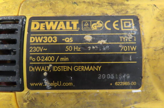 Bajonetsav DEWALT DW303