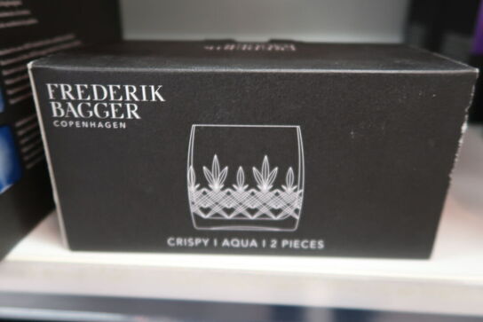 2 pk. Frederik Bagger Crispy Aqua glas 2 stk. 23 cl
