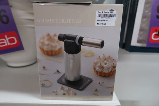 Blomsterbergs gasbrænder rustfrit stål