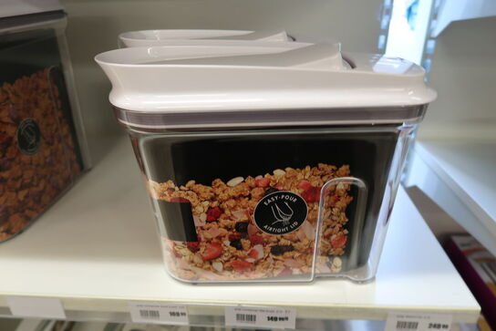 2 stk. OXO POP opbevaringsboks 2,3 liter