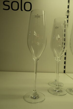 6 stk. Holmegaard champagneglas 29 cl