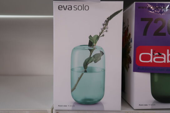 2 stk. Eva Solo Acorn vase mint grøn h 22 cm