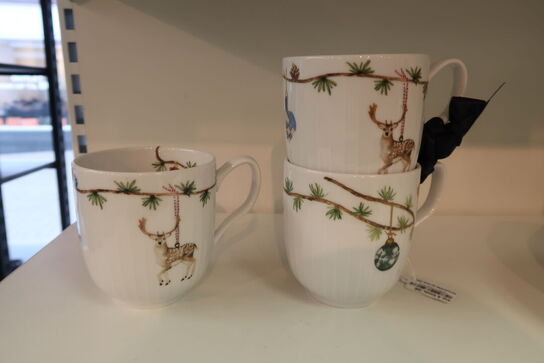 3 stk. Hammershøi Christmas krus 2021 33 cl