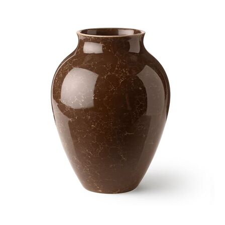 2 stk. Knabstrup Natura vaser brun 20 cm & 27 cm