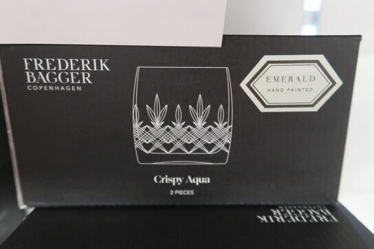 3 pk. Frederik Bagger Crispy Aqua glas 2 stk. 23 cl