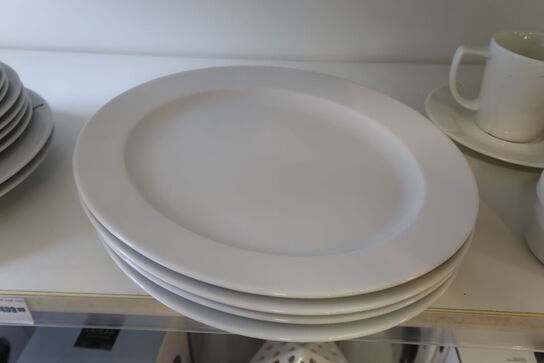 4 stk. Eva Trio Legio tallerken hvid 31 cm