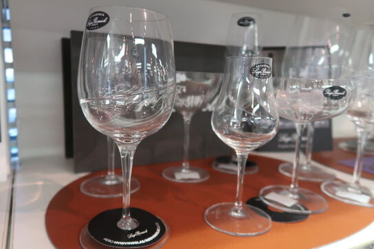 8 stk. ass. Luigi Bormioli glas