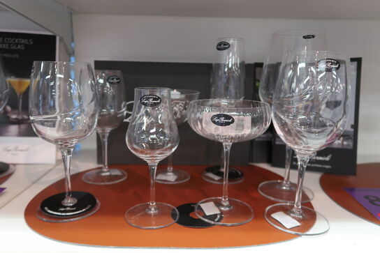 8 stk. ass. Luigi Bormioli glas