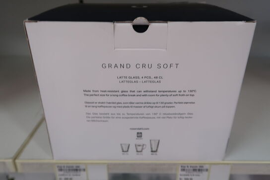 Rosendahl Grand Cru Soft Latteglas 4 stk. 48 cl