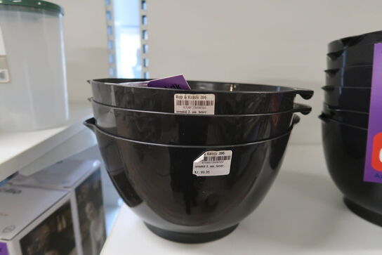 3 stk. Røreskål 4,26 liter