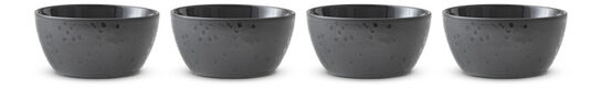 2 pk. Bitz Galaxy skålesæt 4 stk. sort 12 cm