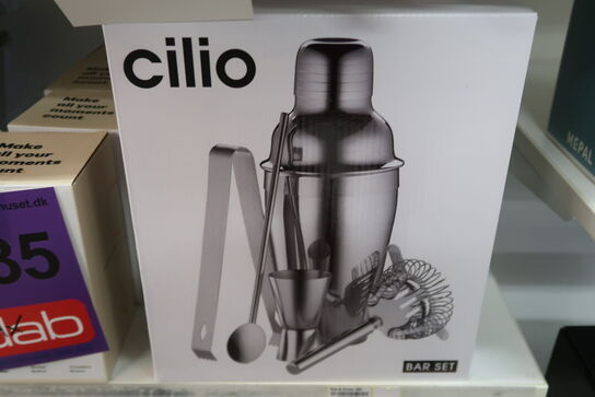 Cilio barsæt i rustfrit stål 5 dele