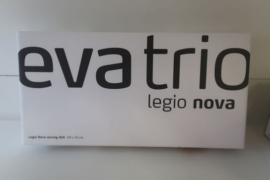 2 stk. Eva Trio Legio Nova serveringsfad hvid 24 cm