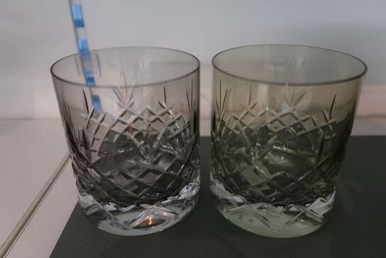 5 stk. ass. Frederik Bagger Crispy lowball  glas 38 cl