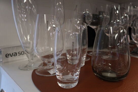 9 stk. ass. Eva Solo glas