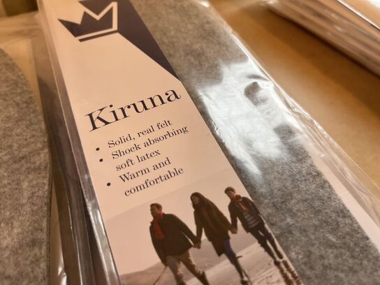 15 Par. Sko Indlæg, Str. 41
