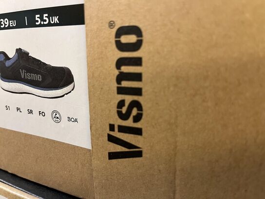 13 Par. Vismo Sikkerheds Sko. Blandet Str og Model