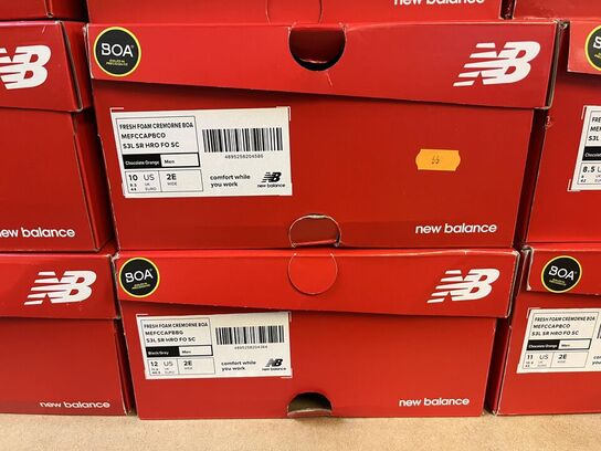 12 Par. New Balance Sikkerheds Sko. Blandet Str og Model