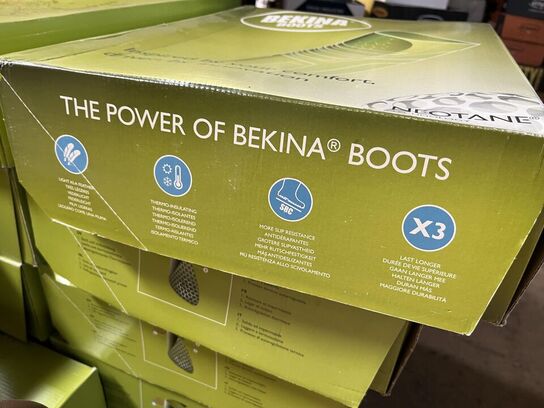 17 Par. Bekina Boots Sikkerhedsgummistøvler