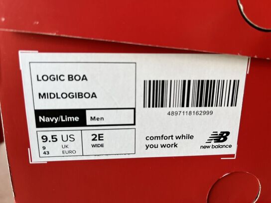 13 Par. New Balance Sikkerhedssko Str.43
