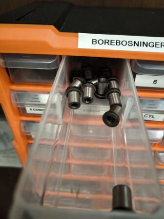 Diverse fræsertilbehør