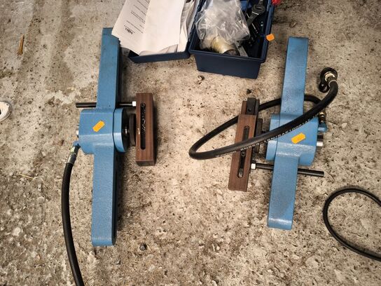 2 stk. hydraulisk cylinder