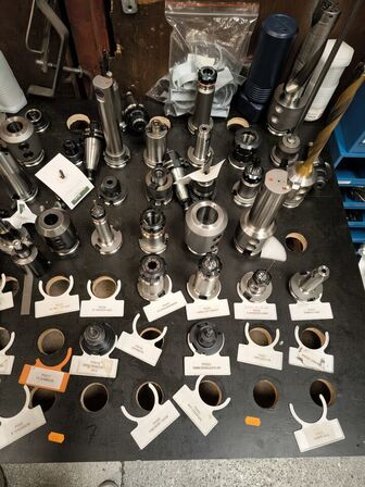 Diverse værktøjsholdere