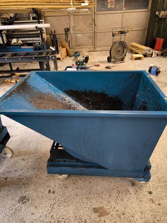 Vippecontainer på hjul
