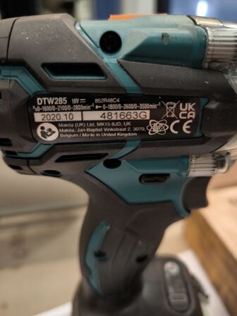 Slagnøgle MAKITA DTW285