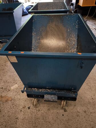 Vippecontainer på hjul