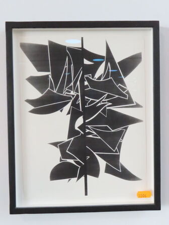 3 stk. Xerographic print på papir, CARLOS AMORALES