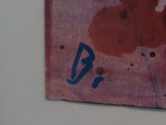 Akvarel, Gouache, signeret, JENS BIRKEMOSE