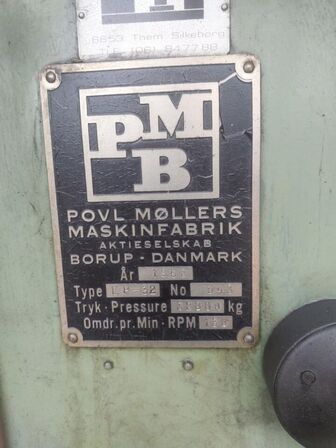 Excenterpresser PMB EP-32 32 ton