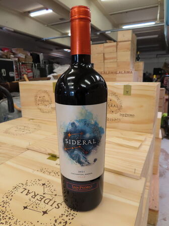 6 fl. rødvin, SAN PEDRO SIDERAL, Cachapoal Andes 2021