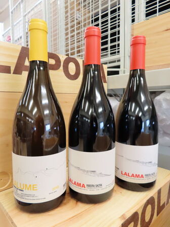 3 fl. rød- og hvidvin, DOMINIO DO BIBEI LALAMA/LALUME, 2018