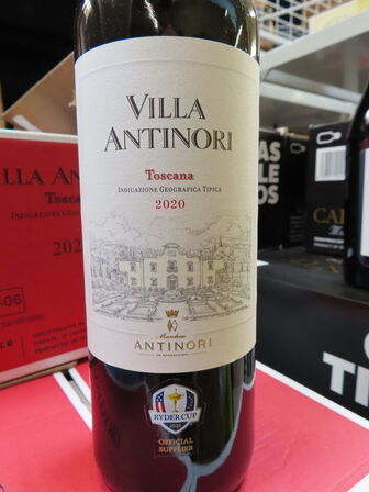 6 fl. rødvin, VILLA ANTINORI, Toscana 2020