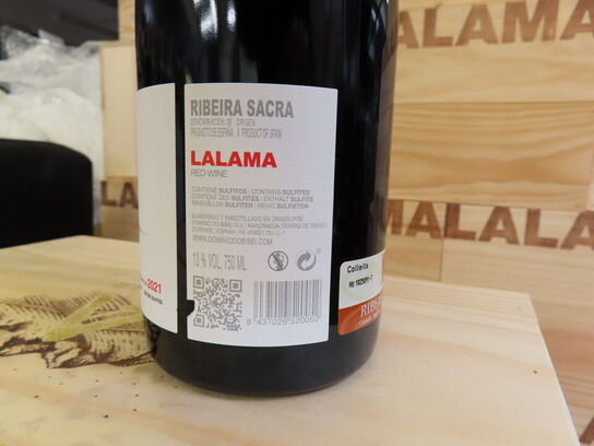6 fl. rødvin, DOMINIO DO BIBEI LALAMA, Ribeira Sacra 2021
