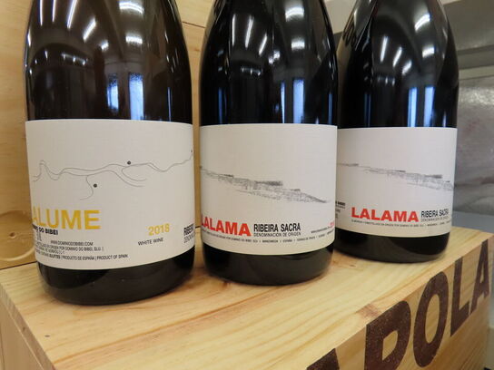 3 fl. rød- og hvidvin, DOMINIO DO BIBEI LALAMA/LALUME, 2018